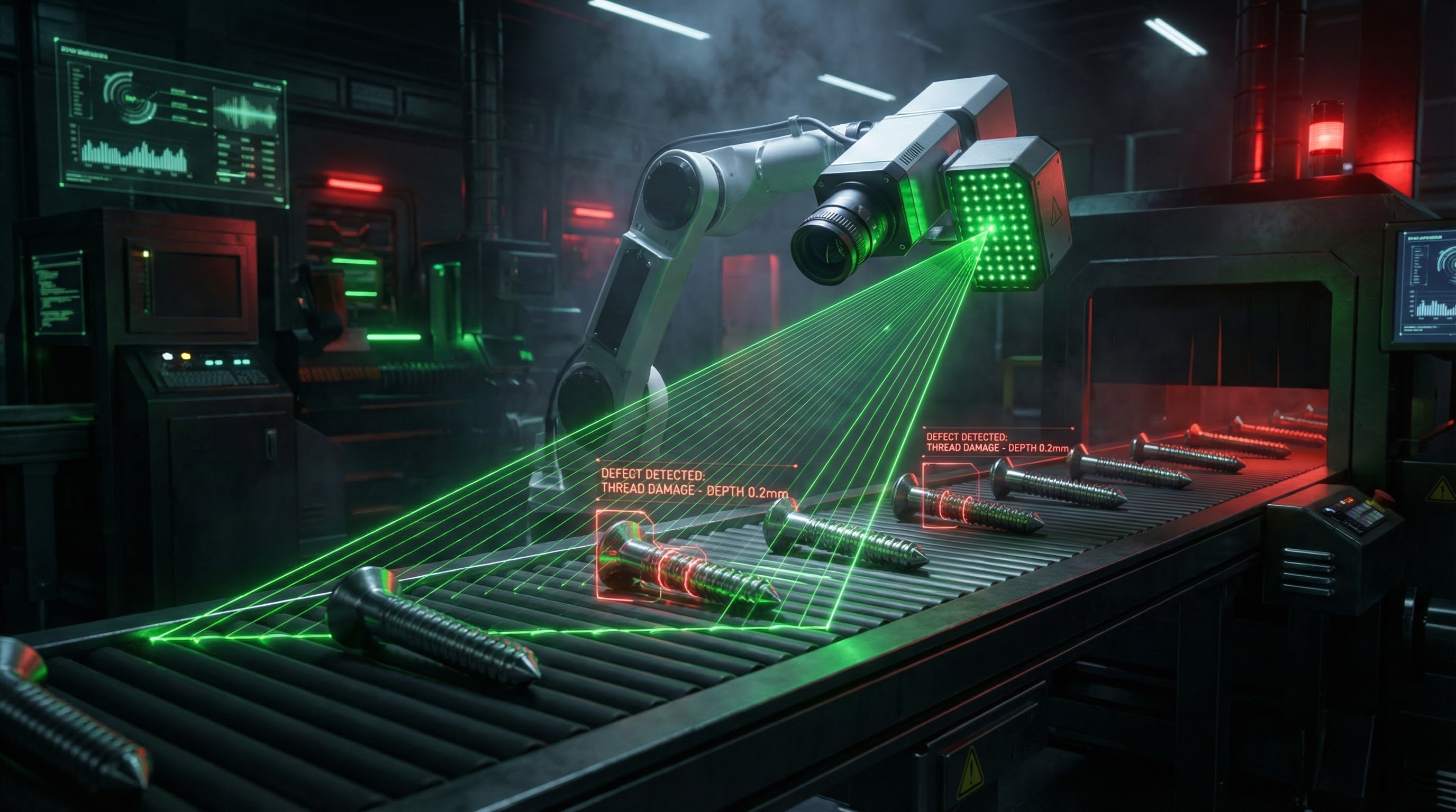 ネジ山打痕検査システム