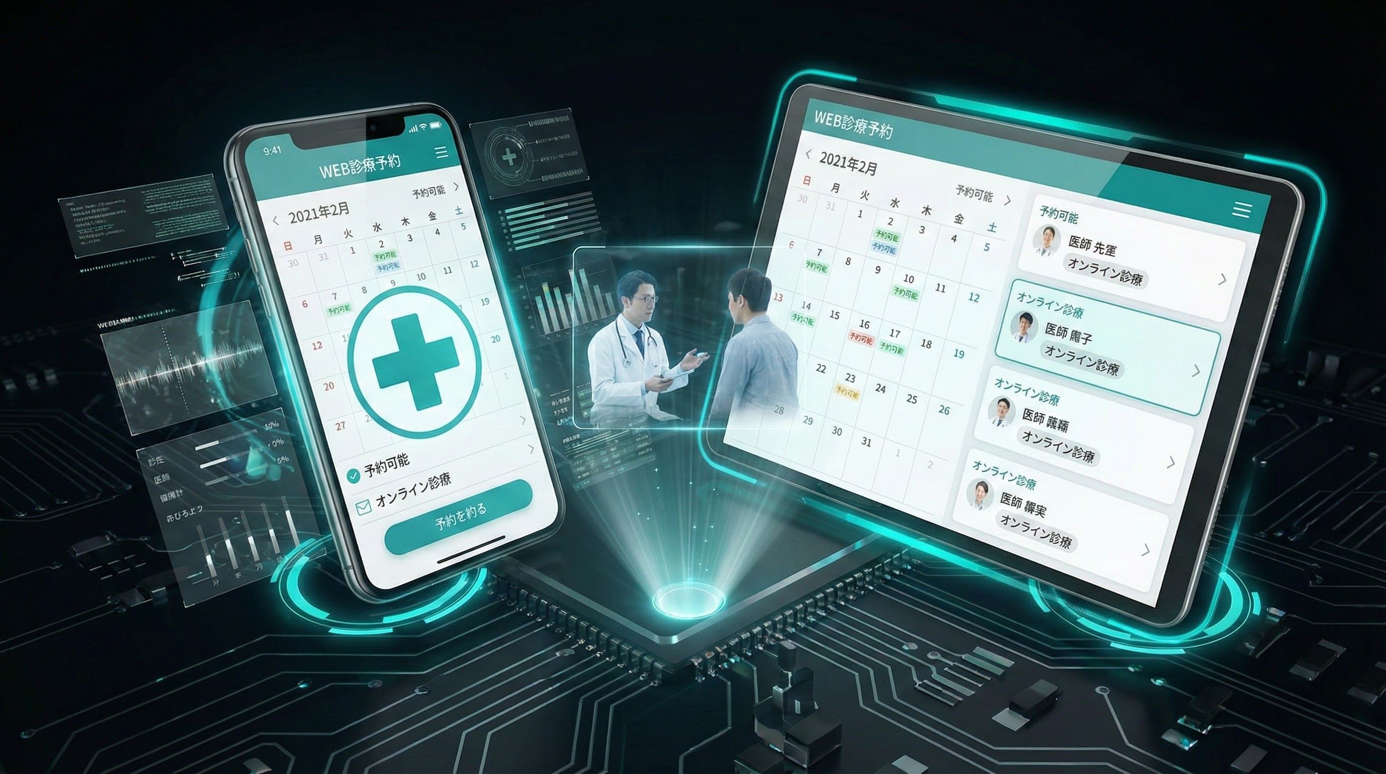 Web診療予約システム