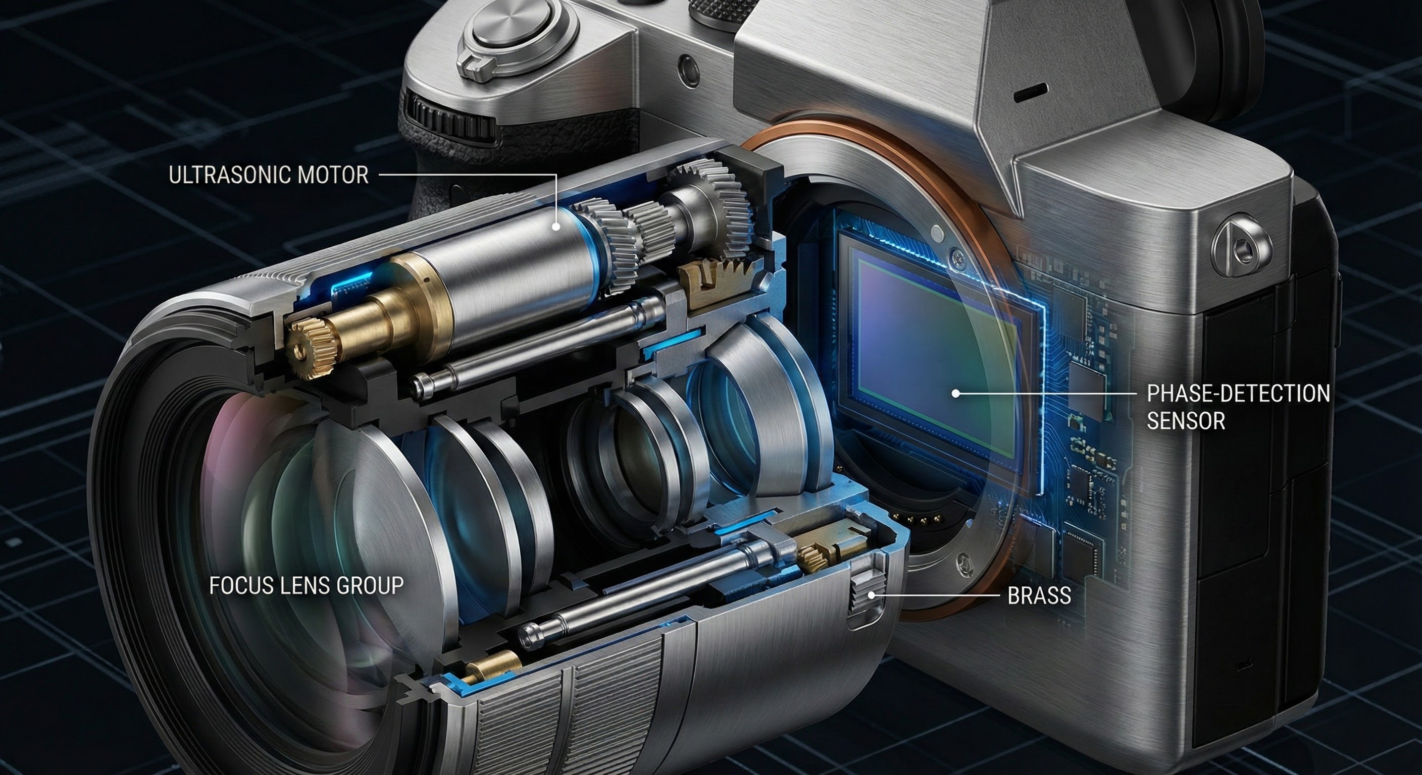 デジタルカメラ オートフォーカス開発