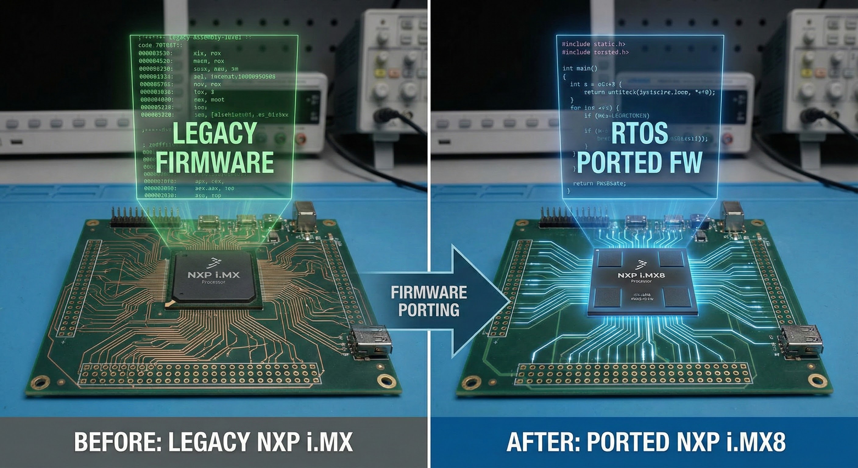 マイコンFWポーティング